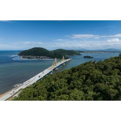 Governador Ratinho Jr. anuncia entrega da Ponte de Guaratuba para 29 de abril